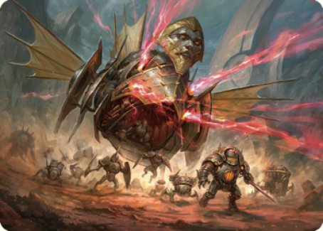 Liberator, Urza's Battlethopter Art Card [The Brothers' War Art Series] | PLUS EV GAMES 