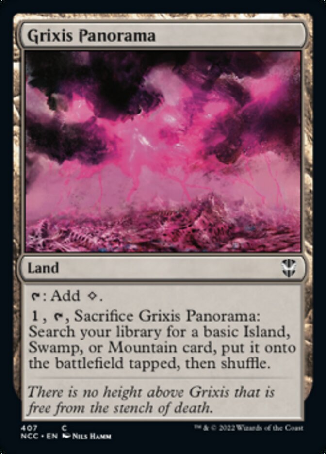 Grixis Panorama [Streets of New Capenna Commander] | PLUS EV GAMES 