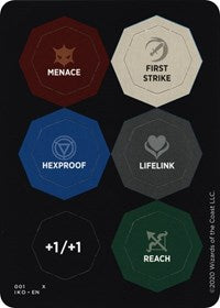 Punch Card Token (001 // 002) [Ikoria: Lair of Behemoths Tokens] | PLUS EV GAMES 
