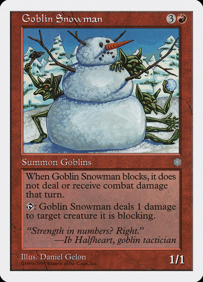 Goblin Snowman [Anthologies] | PLUS EV GAMES 
