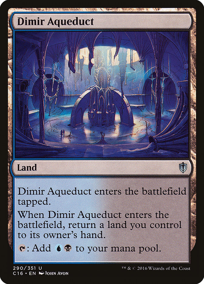 Dimir Aqueduct [Commander 2016] | PLUS EV GAMES 