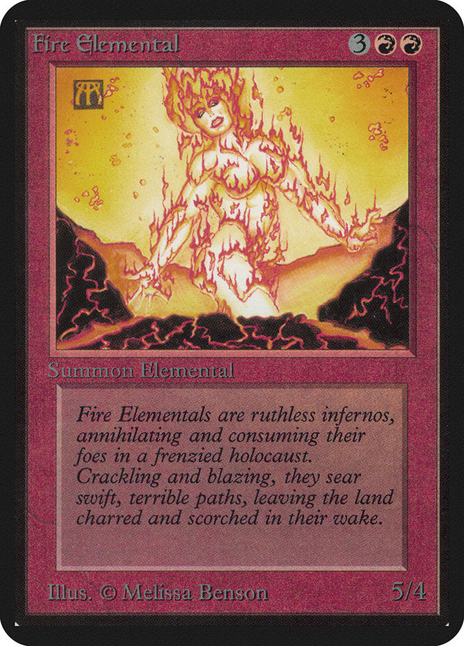 Fire Elemental [Limited Edition Alpha] | PLUS EV GAMES 