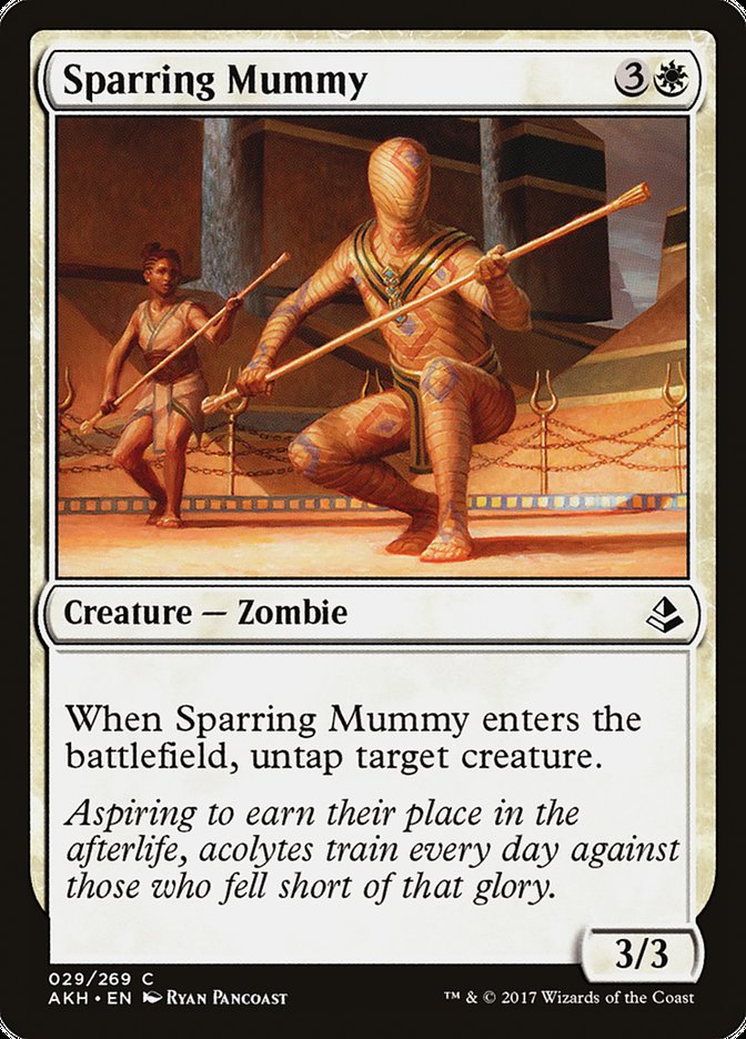 Sparring Mummy [Amonkhet] | PLUS EV GAMES 
