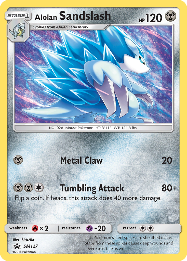 Alolan Sandslash [SM Black Star Promos]