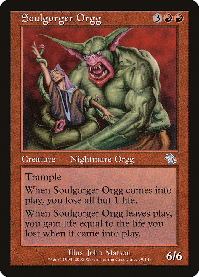 Soulgorger Orgg [Judgment] | PLUS EV GAMES 