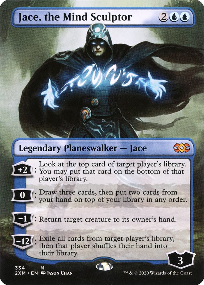 Jace, the Mind Sculptor (Toppers) [Double Masters Extended Art] | PLUS EV GAMES 