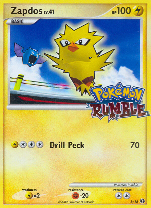 Zapdos (8/16) [Pokémon Rumble] | PLUS EV GAMES 