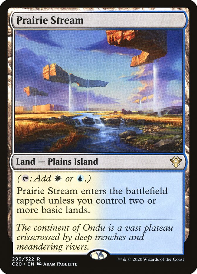 Prairie Stream [Commander 2020] | PLUS EV GAMES 