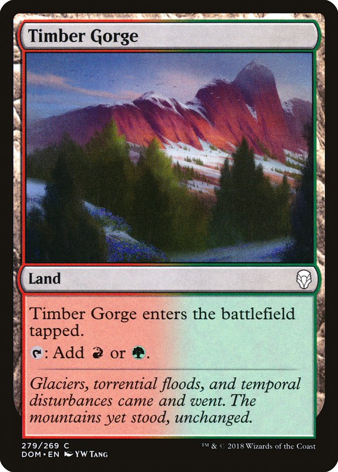 Timber Gorge [Dominaria] | PLUS EV GAMES 