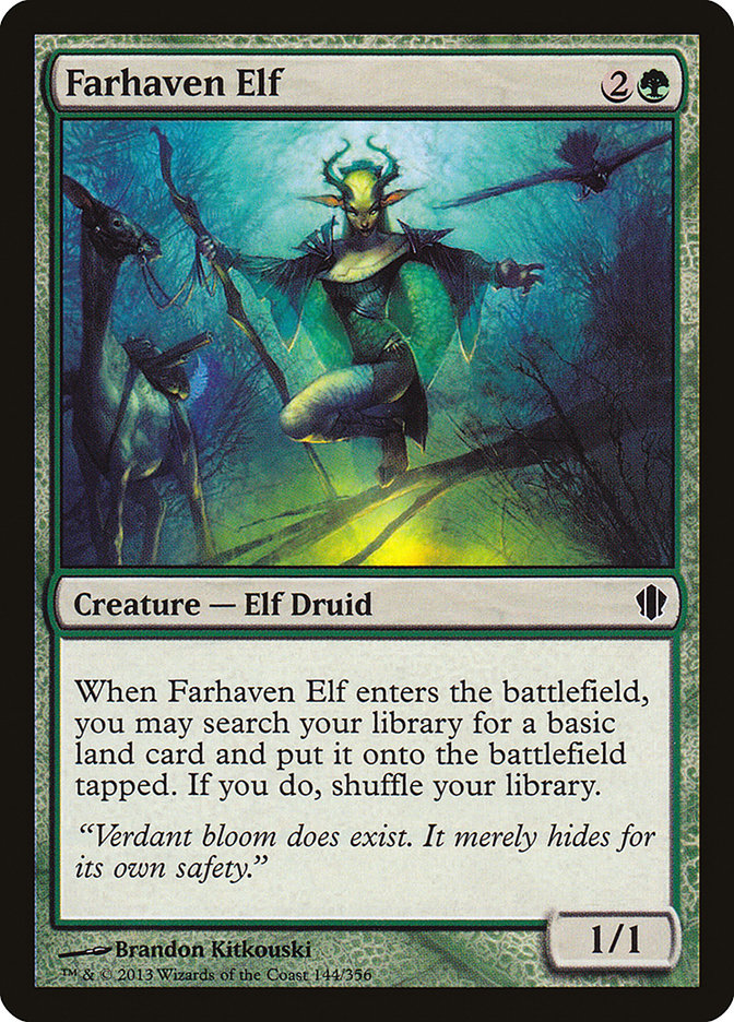 Farhaven Elf [Commander 2013] | PLUS EV GAMES 