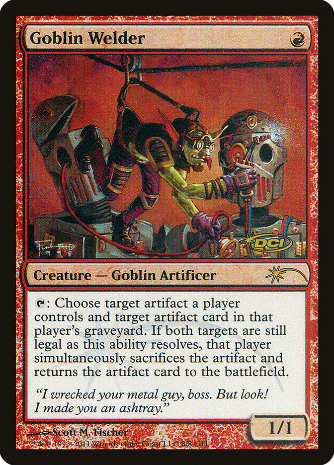 Goblin Welder [Judge Gift Cards 2011] | PLUS EV GAMES 