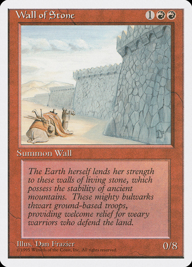 Wall of Stone [Fourth Edition] | PLUS EV GAMES 