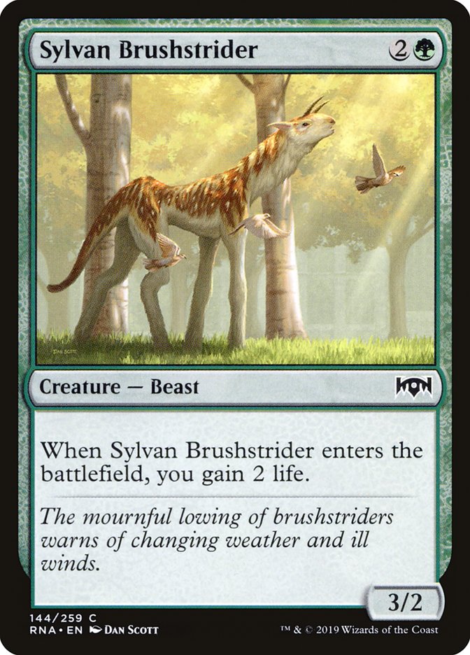 Sylvan Brushstrider [Ravnica Allegiance] | PLUS EV GAMES 