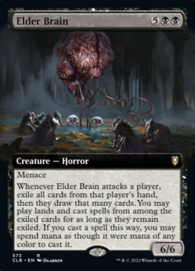 Elder Brain (Extended Art) [Commander Legends: Battle for Baldur's Gate] | PLUS EV GAMES 