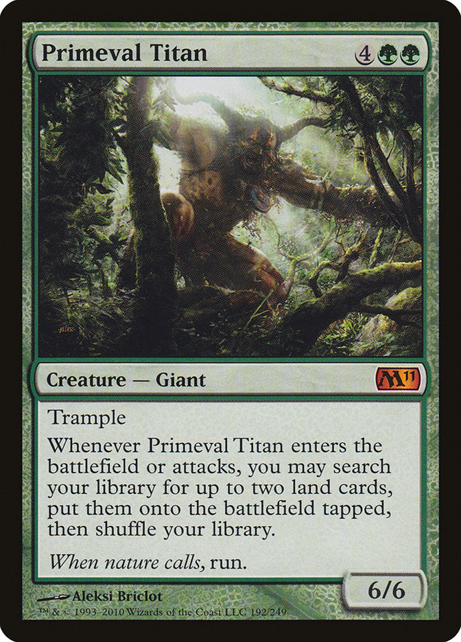 Primeval Titan [Magic 2011] | PLUS EV GAMES 