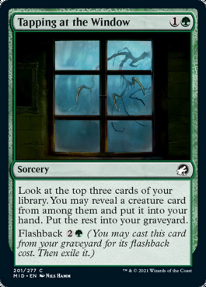 Tapping at the Window [Innistrad: Midnight Hunt] | PLUS EV GAMES 