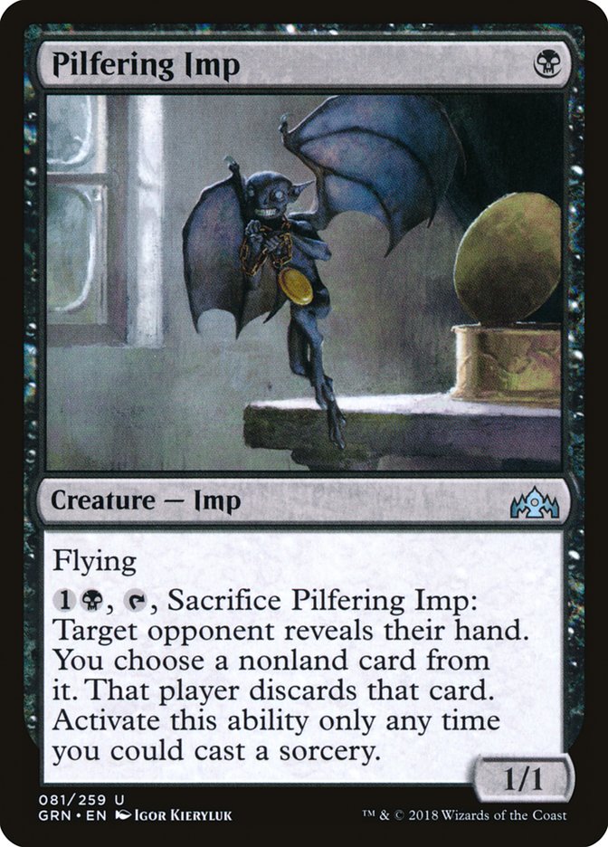 Pilfering Imp [Guilds of Ravnica] | PLUS EV GAMES 