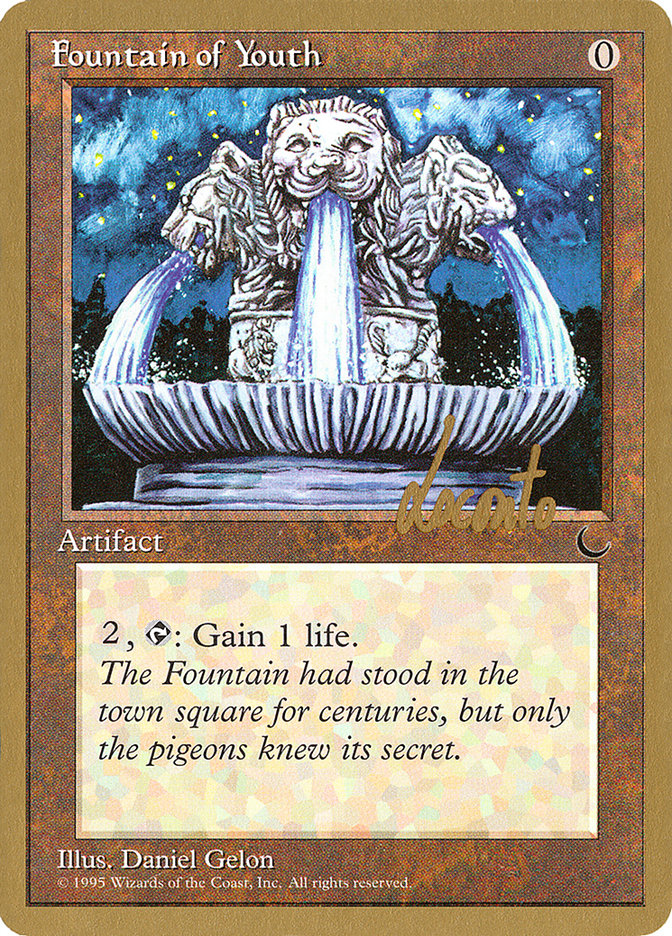 Fountain of Youth (Michael Loconto) [Pro Tour Collector Set] | PLUS EV GAMES 