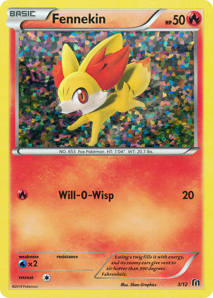 Fennekin (3/12) [McDonald's Promos: 2014 Collection] | PLUS EV GAMES 