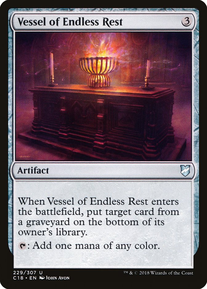 Vessel of Endless Rest [Commander 2018] | PLUS EV GAMES 