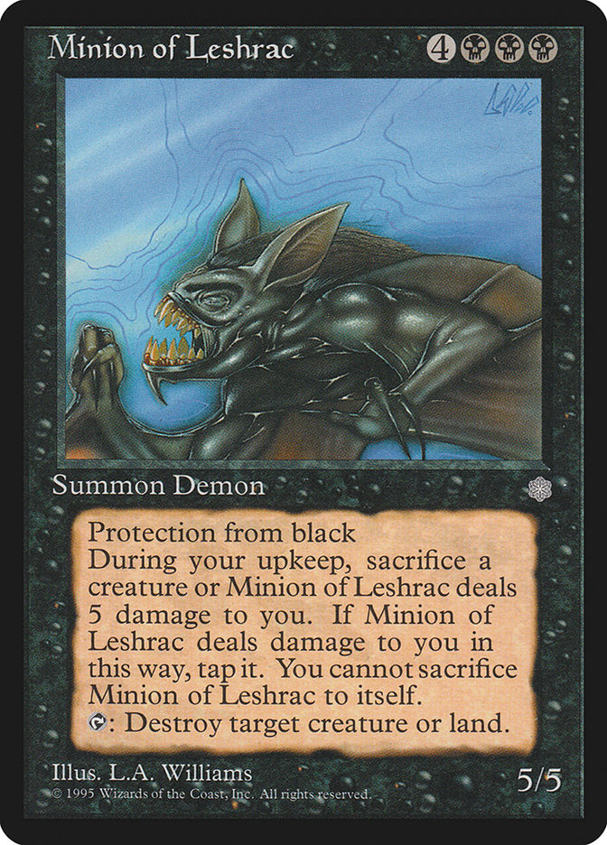 Minion of Leshrac [Ice Age] | PLUS EV GAMES 