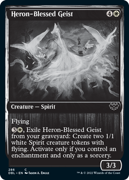 Heron-Blessed Geist [Innistrad: Double Feature] | PLUS EV GAMES 