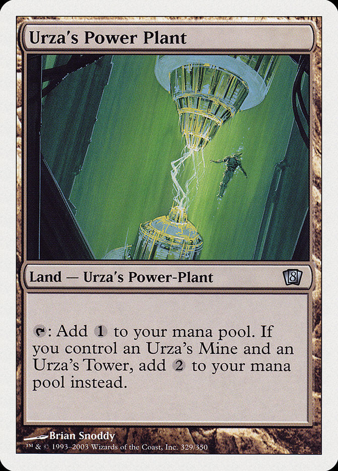 Urza's Power Plant [Eighth Edition] | PLUS EV GAMES 