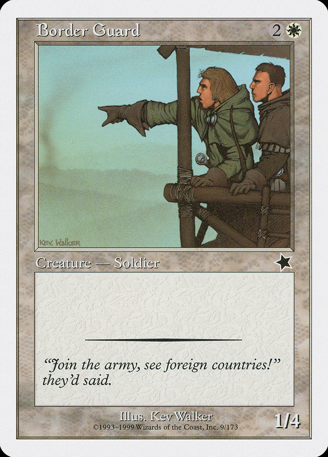 Border Guard [Starter 1999] | PLUS EV GAMES 