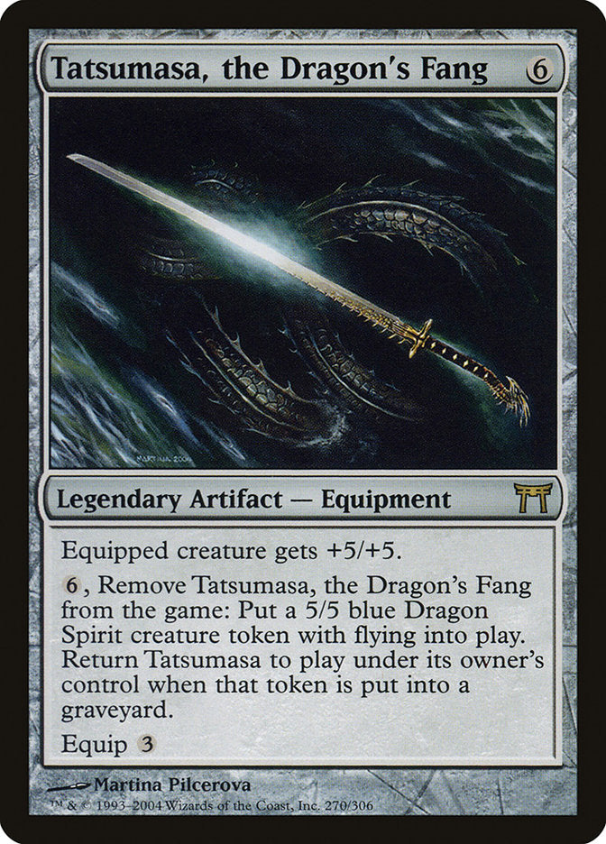 Tatsumasa, the Dragon's Fang [Champions of Kamigawa] | PLUS EV GAMES 