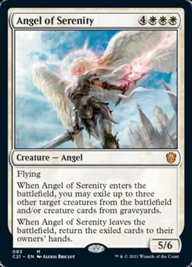 Angel of Serenity [Commander 2021] | PLUS EV GAMES 