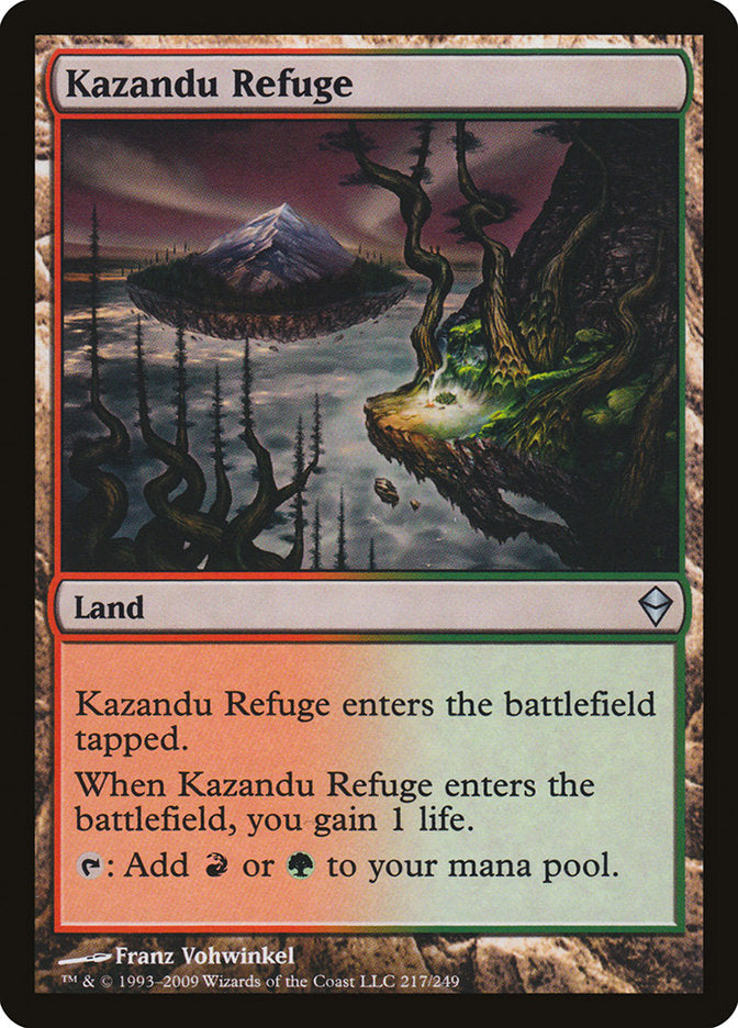 Kazandu Refuge [Zendikar] | PLUS EV GAMES 