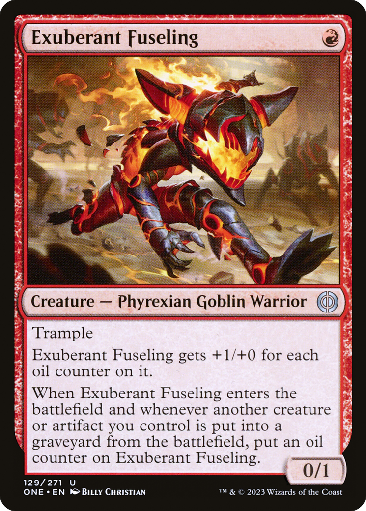 Exuberant Fuseling [Phyrexia: All Will Be One] | PLUS EV GAMES 