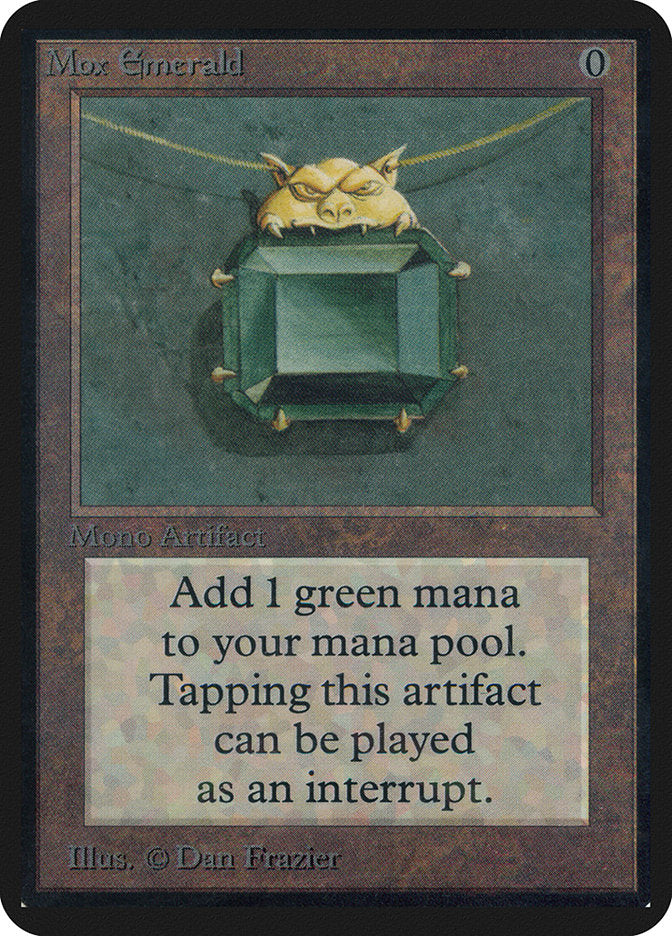 Mox Emerald [Limited Edition Alpha] | PLUS EV GAMES 