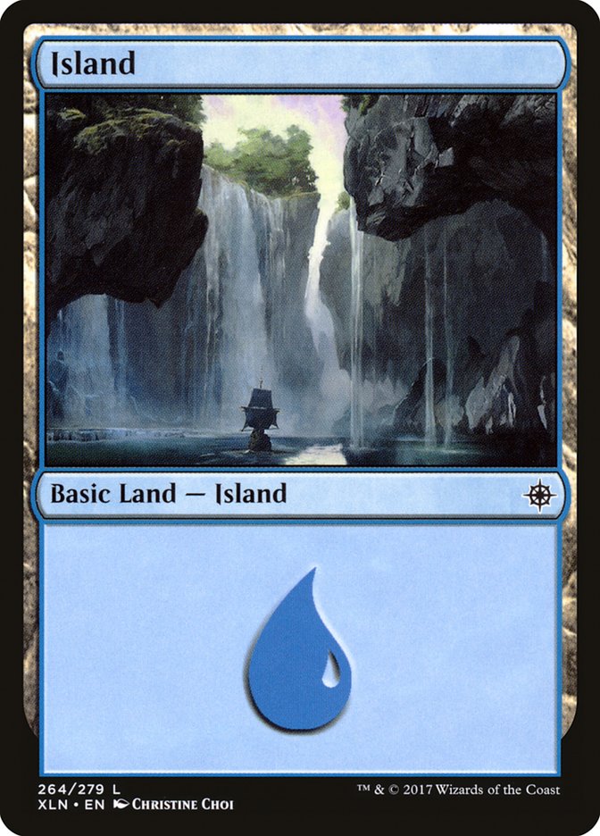 Island (264) [Ixalan] | PLUS EV GAMES 