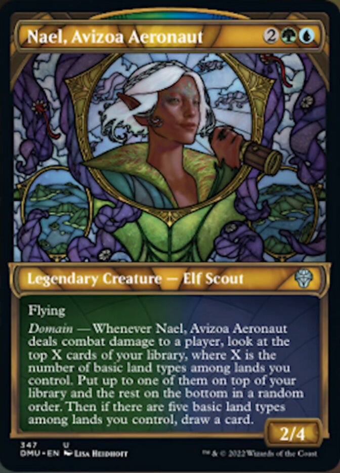 Nael, Avizoa Aeronaut (Showcase Textured) [Dominaria United] | PLUS EV GAMES 