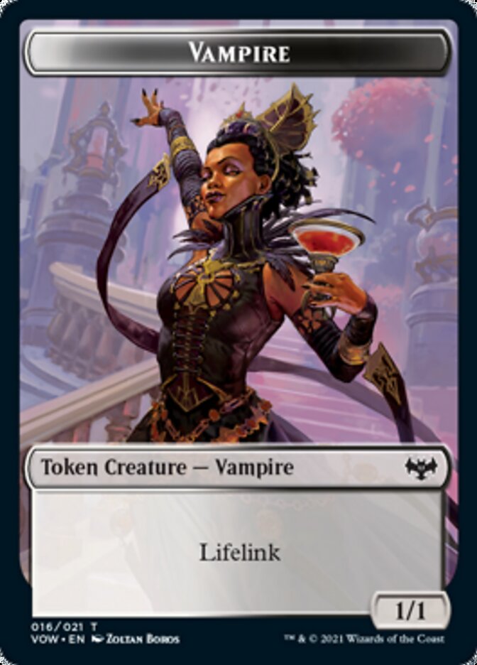 Vampire Token (016) [Innistrad: Crimson Vow Tokens] | PLUS EV GAMES 