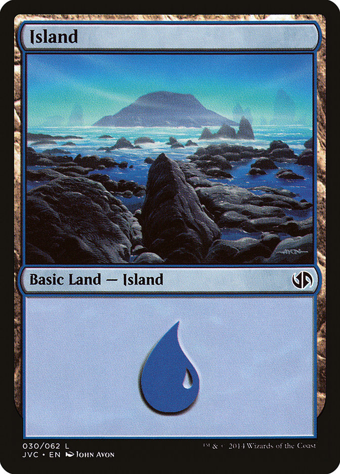 Island (30) [Duel Decks Anthology] | PLUS EV GAMES 