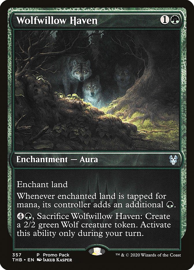 Wolfwillow Haven (Promo Pack) [Theros Beyond Death Promos] | PLUS EV GAMES 