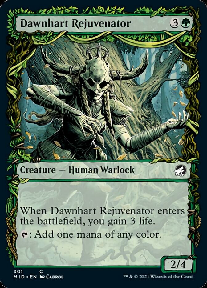 Dawnhart Rejuvenator (Showcase Equinox) [Innistrad: Midnight Hunt] | PLUS EV GAMES 