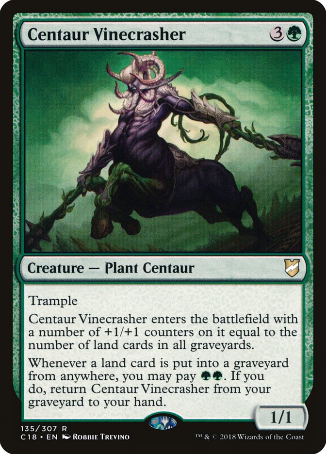 Centaur Vinecrasher [Commander 2018] | PLUS EV GAMES 