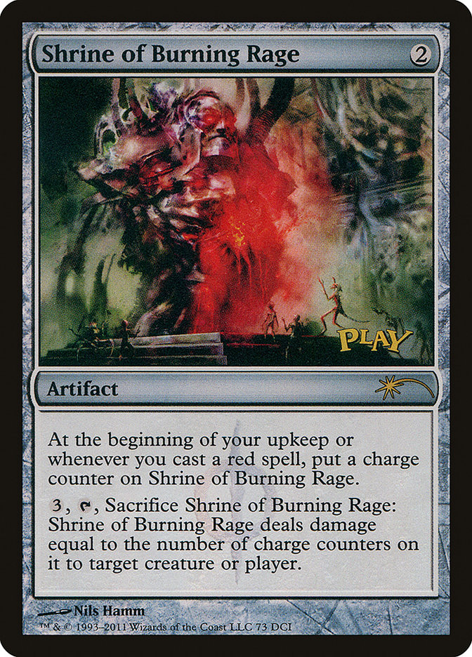 Shrine of Burning Rage [Wizards Play Network 2011] | PLUS EV GAMES 