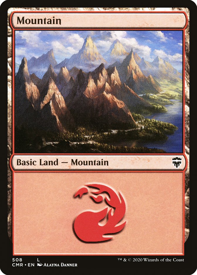 Mountain (508) [Commander Legends] | PLUS EV GAMES 