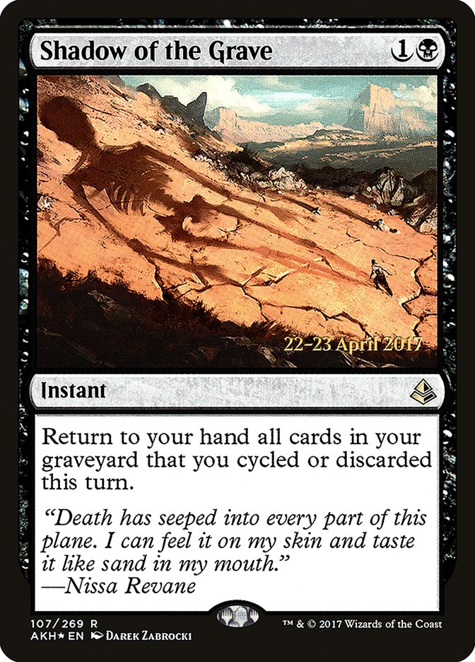 Shadow of the Grave  [Amonkhet Prerelease Promos] | PLUS EV GAMES 