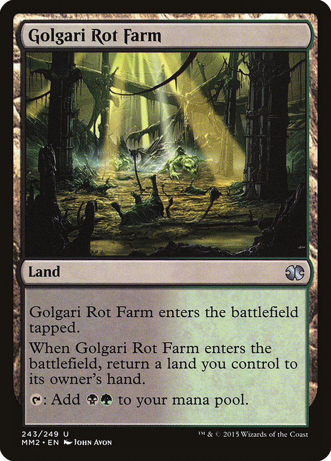 Golgari Rot Farm [Modern Masters 2015] | PLUS EV GAMES 