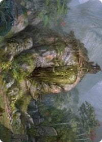 Gnottvold Slumbermound Art Card [Kaldheim: Art Series] | PLUS EV GAMES 