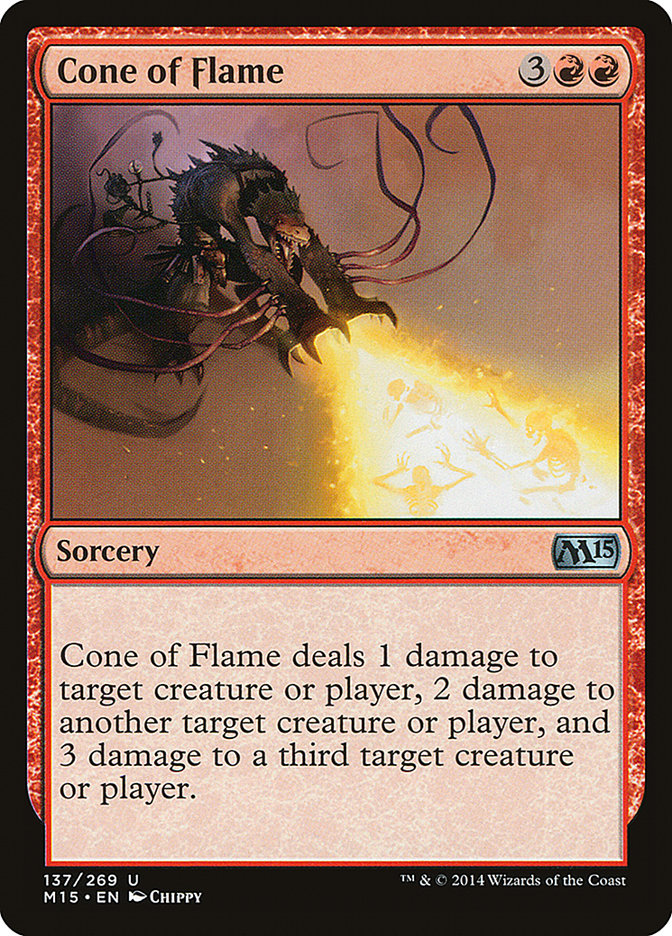 Cone of Flame [Magic 2015] | PLUS EV GAMES 