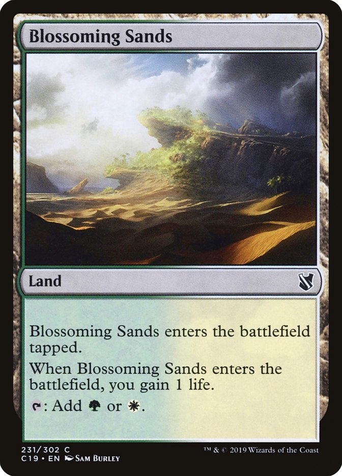 Blossoming Sands [Commander 2019] | PLUS EV GAMES 