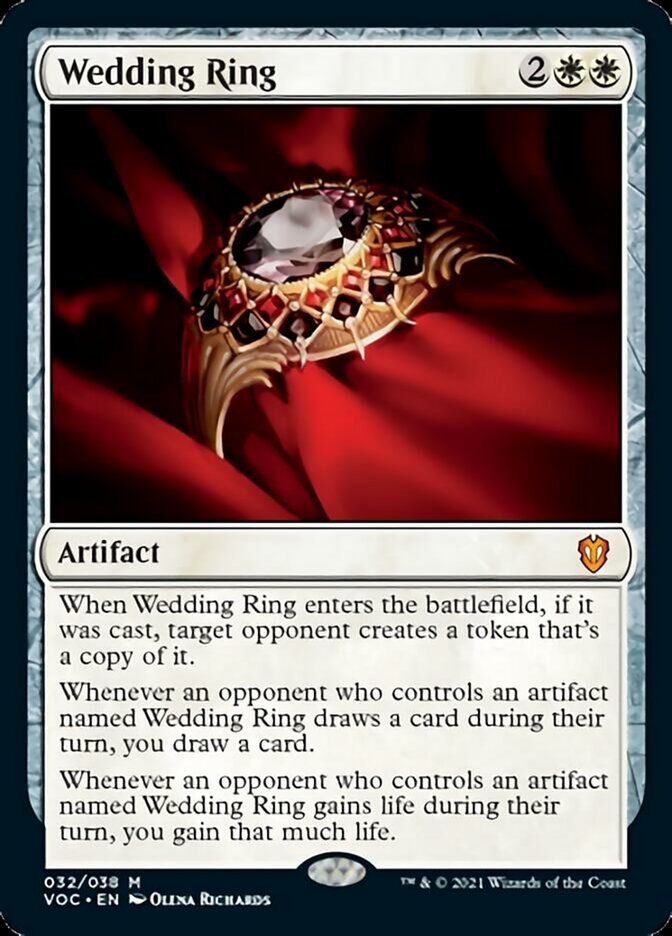 Wedding Ring [Innistrad: Crimson Vow Commander] | PLUS EV GAMES 