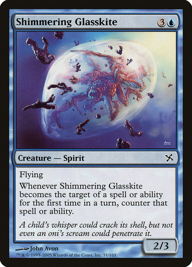 Shimmering Glasskite [Betrayers of Kamigawa] | PLUS EV GAMES 