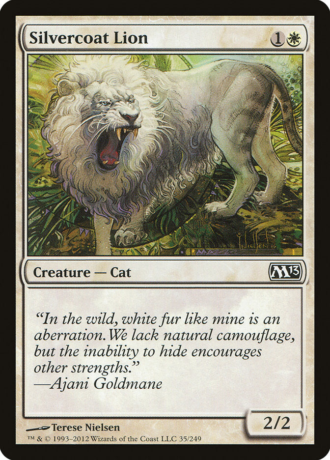 Silvercoat Lion [Magic 2013] | PLUS EV GAMES 